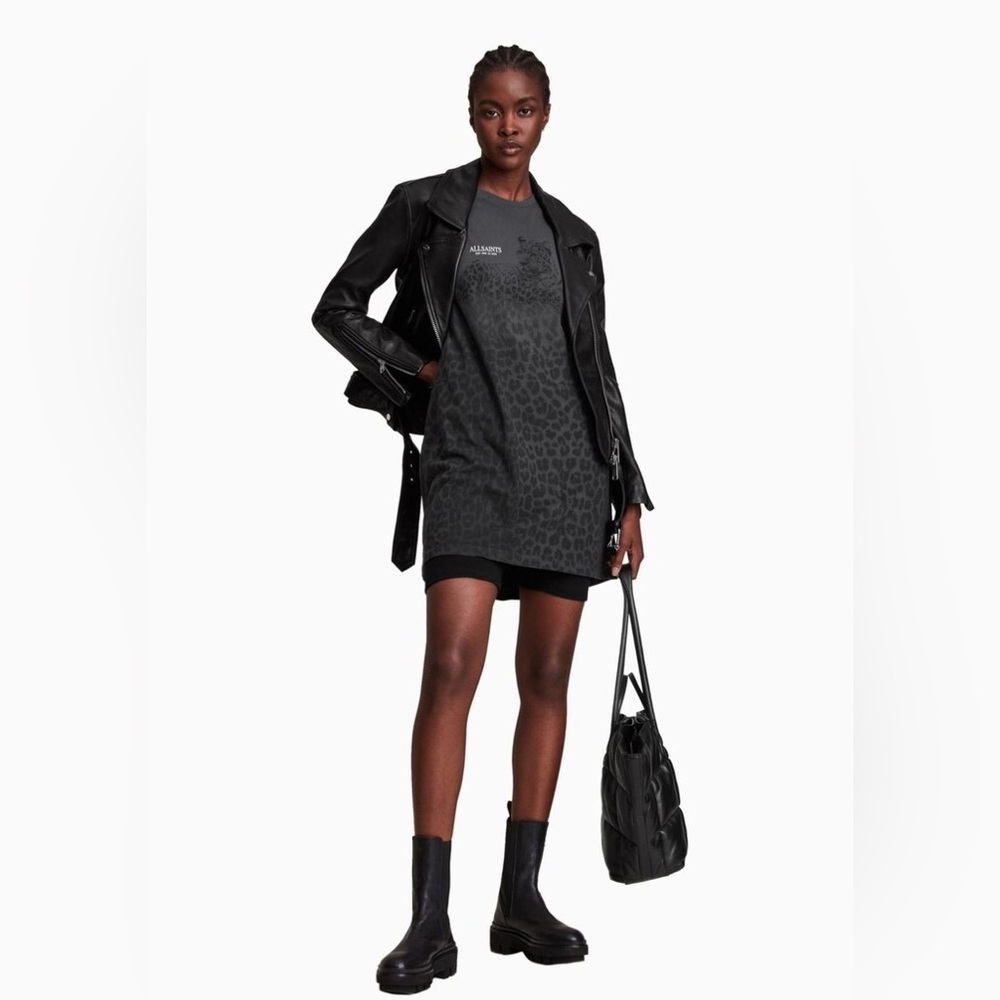 NWT ALLSAINTS Lep Tee Dress